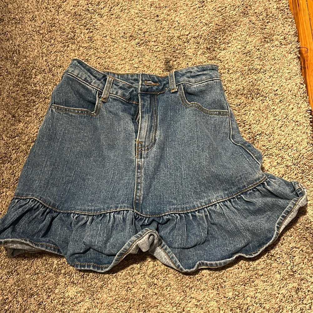 Denim skirt